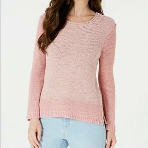 NWT Style & Co. Tonal Colorblock Sweater